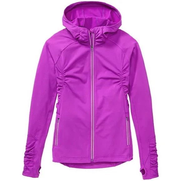 Athleta Jackets & Blazers - Athleta Womens Pink Half Mile Hoodie Jacket XS